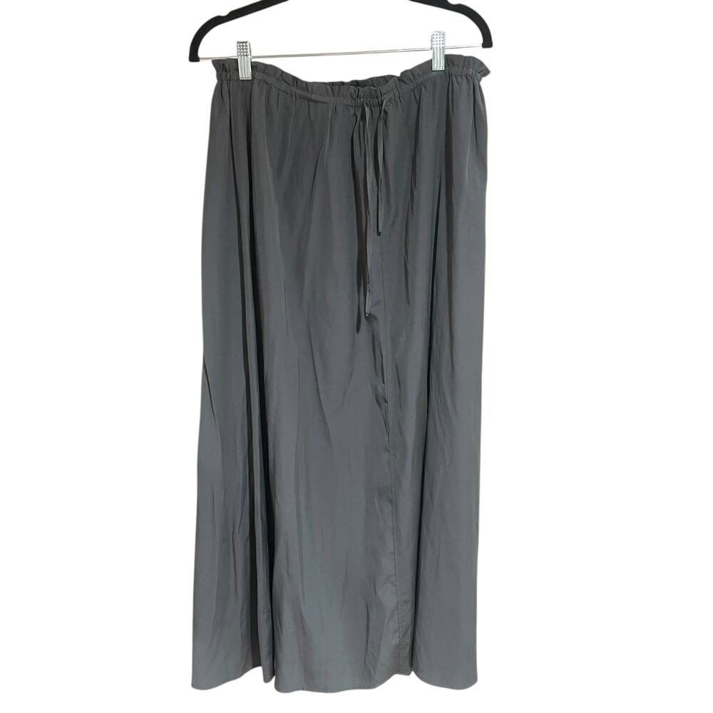 Vaara midi skirt with drawstring waist